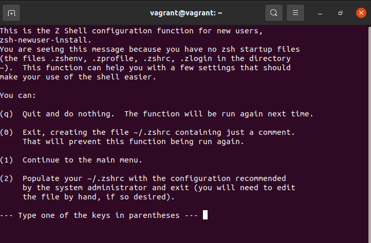 zsh